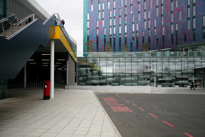 Amazing selection of very graphic contemporary architecture.
