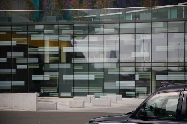 Amazing selection of very graphic contemporary architecture.