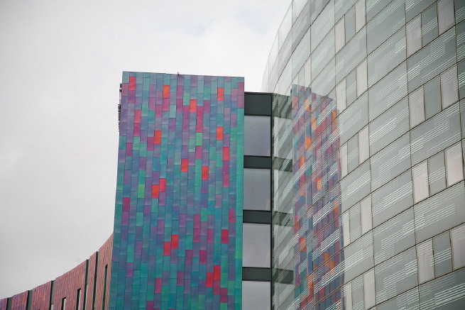 Amazing selection of very graphic contemporary architecture.