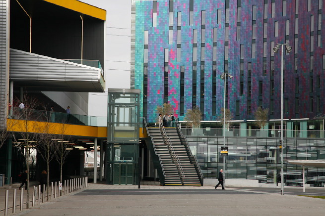 Amazing selection of very graphic contemporary architecture.