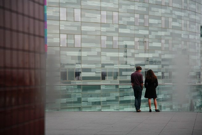 Amazing selection of very graphic contemporary architecture.