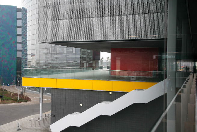 Amazing selection of very graphic contemporary architecture.
