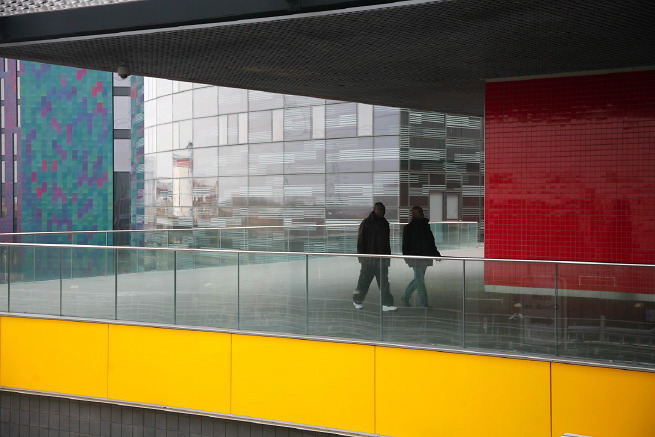 Amazing selection of very graphic contemporary architecture.
