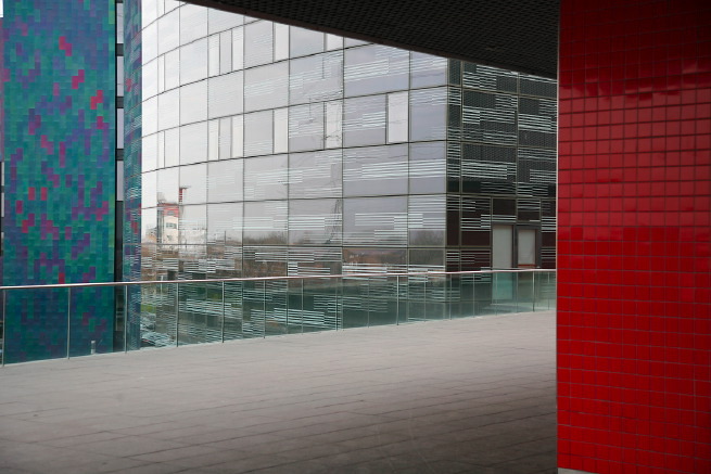 Amazing selection of very graphic contemporary architecture.