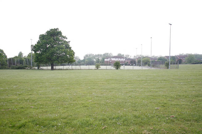 Large open recreation ground with great urban backdrops