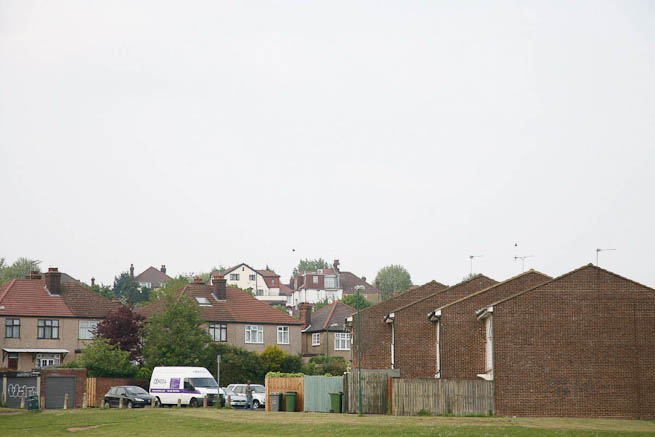 Large open recreation ground with great urban backdrops