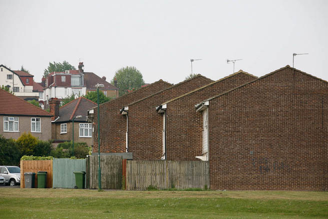 Large open recreation ground with great urban backdrops