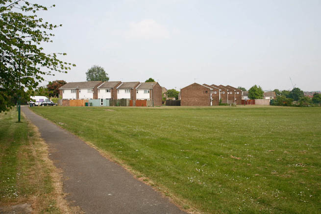 Large open recreation ground with great urban backdrops