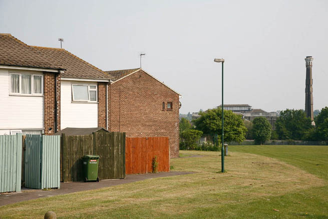Large open recreation ground with great urban backdrops