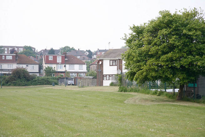 Large open recreation ground with great urban backdrops