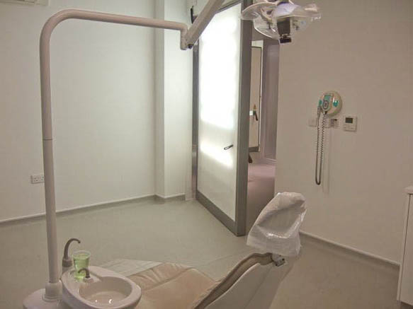 Modern style dentistry practice with large reception area