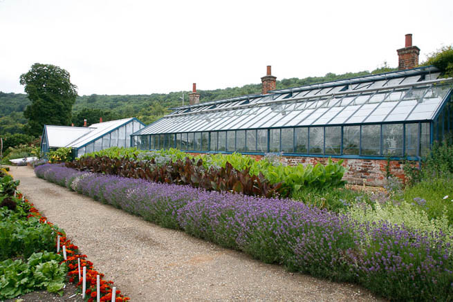 Walled garden in a historic country estate. NOTE: Noise from nearby main road.