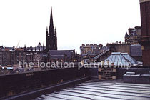 Rooftop view in Edinburgh