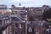 Rooftop view in Edinburgh