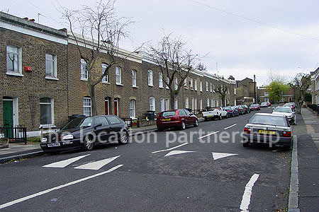 Victorian street in SE London