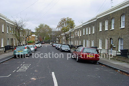 Victorian street in SE London