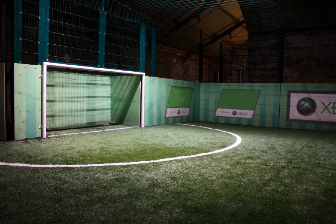 indoor 5 a side football pitches