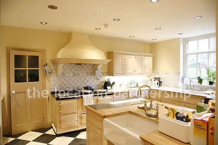 Kitchen on Wonderful Light And Airy Country Kitchen Complete With Aga