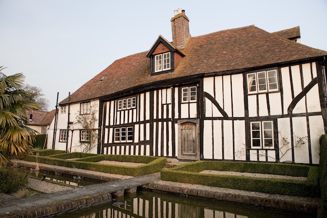 Amazing medieval hall house with beautiful country gardens, featuring ...