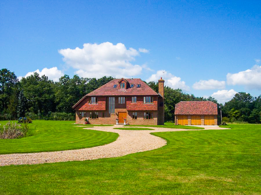 Large house with driveway in Kent countryside Location Partnership