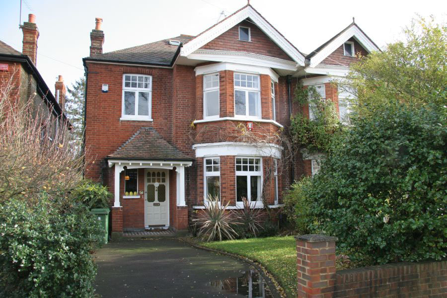 Edwardian family house NB- An extension has been built onto the back of